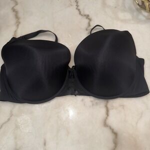 Torrid Curves 360 Push Up Bra Black Lace Detail Size‎ 48DDD